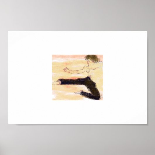 蹴る ポスター (正面)