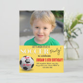 蹴ろうサッカーパーティー 招待状 (スタンド正面)