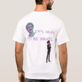躁鬱でもいいじゃない Tシャツ (裏面)