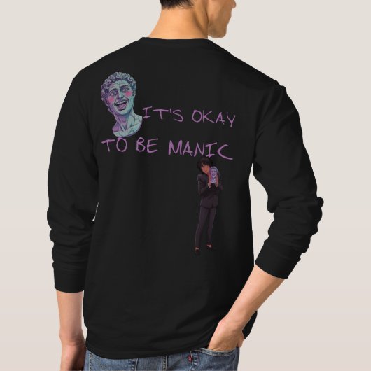 躁鬱でもいい Tシャツ (裏面)