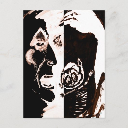 躁鬱病 ポストカード (正面)