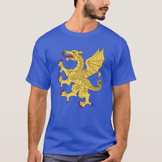 躍動するドラゴン オア Tシャツ (正面)