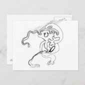 身じろぎ ポストカード (正面/裏面)