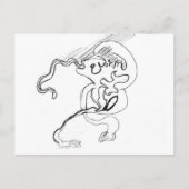 身じろぎ ポストカード (正面)