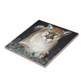 身をかがめるクーガー タイル (側面)