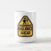 身を固める：パパジョーク差し迫る コーヒーマグカップ (中央)