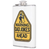 身を固める：パパジョーク差し迫る フラスク (左)