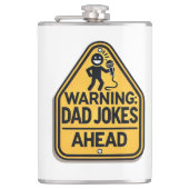 身を固める：パパジョーク差し迫る フラスク (正面)