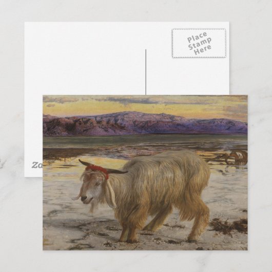 身代わりヤギ ポストカード (正面/裏面)