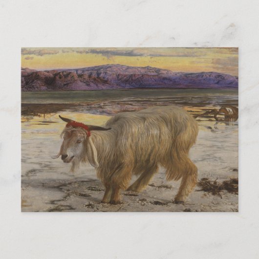 身代わりヤギ ポストカード (正面)