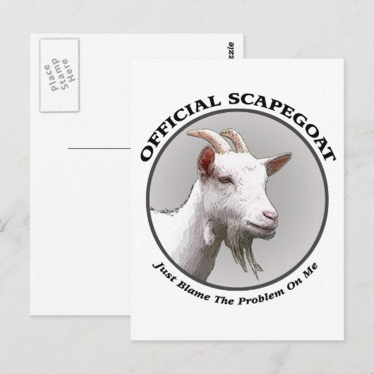 身代わり ポストカード (正面/裏面)