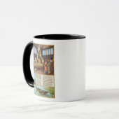 身代金を受け取るBayezid I マグカップ (正面左)