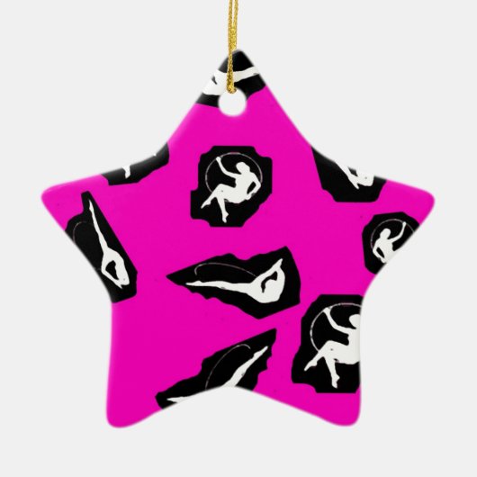 身代金ノートのサーカス セラミックオーナメント (正面)