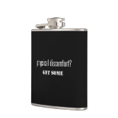 身体の不快感が少し出る フラスク (左)