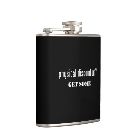 身体の不快感が少し出る フラスク (右)