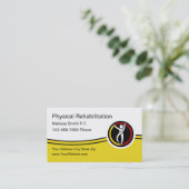 身体リハビリテーション医療 名刺 (スタンド正面)