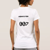 身体傷害色、ROLLERGIRLS Tシャツ (裏面)