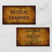 身体検査医アンティーク名刺 名刺 (正面/裏面)