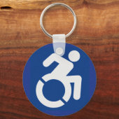 身体障害モダン標識 キーホルダー (裏面)