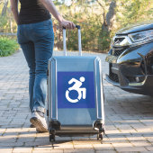 身体障害モダン標識 シール (スーツケースインサイチュ)