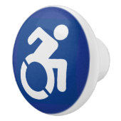 身体障害モダン標識 セラミックノブ (右)