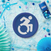 身体障害モダン標識 ペーパープレート (パーティー)