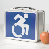 身体障害モダン標識 メタルランチボックス (インサイチュ)