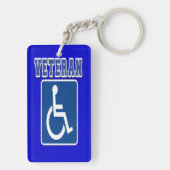 身体障害者退役軍人 キーホルダー (裏面)