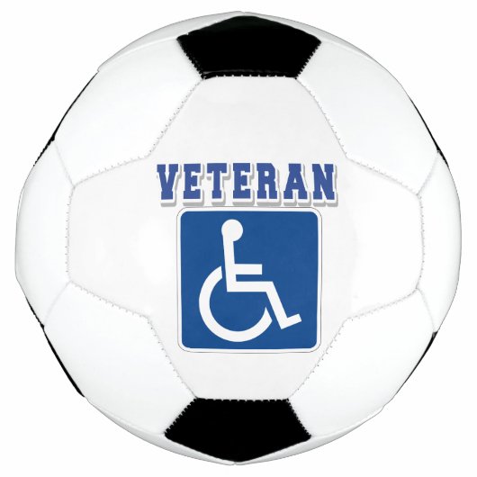身体障害者退役軍人 サッカーボール (正面)