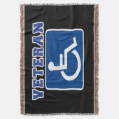 身体障害者退役軍人 スローブランケット (正面縦)