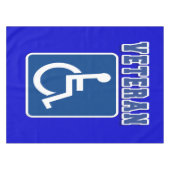 身体障害者退役軍人 テーブルクロス (正面(横))