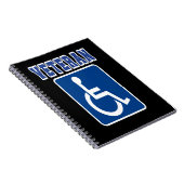 身体障害者退役軍人 ノートブック (右側)