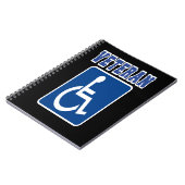 身体障害者退役軍人 ノートブック (左側)