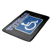 身体障害者退役軍人 バスマット (アングル)