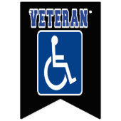 身体障害者退役軍人 バンティングフラッグ (第1の旗)