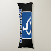 身体障害者退役軍人 ボディピロー (正面縦)