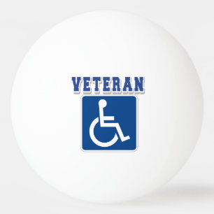 身体障害者退役軍人 卓球ボール