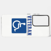 身体障害者退役軍人 SAMSUNG GALAXYケース (裏面横)