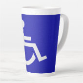 身体障害者 カフェラテマグ (右アングル)