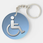 身体障害者 キーホルダー (裏面)