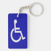 身体障害者 キーホルダー (裏面)