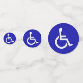 身体障害者 コンフェッティ (裏面)