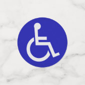 身体障害者 コンフェッティ (スモール正面)