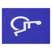 身体障害者 テーブルクロス (正面(横))