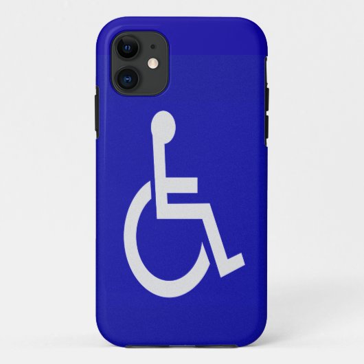 身体障害者 Case-Mate iPhoneケース (裏面)
