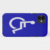 身体障害者 Case-Mate iPhoneケース (裏面(横))