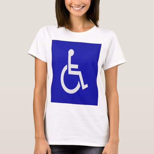 身体障害者 Tシャツ (正面)