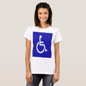 身体障害者 Tシャツ (正面フル)