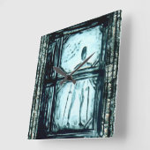 身体障害者II スクエア壁時計 (傾斜)