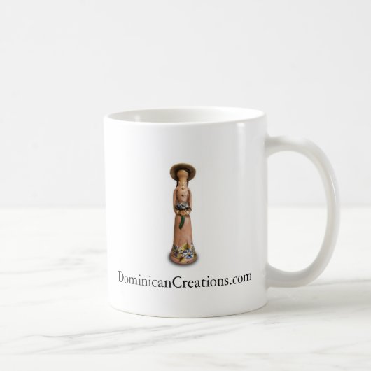 身元を隱した人形のコーヒーカップ コーヒーマグカップ (右)